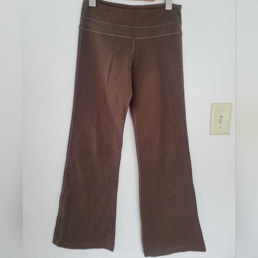 Vintage Y2K Groove Flare Pant Lululemon Athletica Brown Sz 4 Tall New